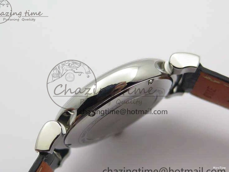 MIROTIME 0202 Tailored Da Vinci IW356601 SS MKF 1:1 Best Edition Black Dial On Black Leather Strap A 7231